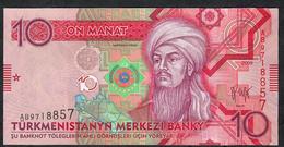 TURKMENISTAN P24 10 Manat 2009 #AB UNC. - Turkmenistan