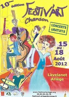 09 - 10ème édition FESTIV'ART Chanson 2012 - LAVELANET - Lavelanet