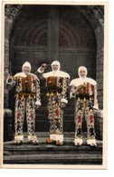 CARNAVAL DE BINCHE. GILLES EN PETITE TENUE DU MATIN. - Binche