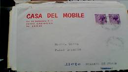 CREMONA DITTA MOBILI ARREDAMENTI CASA DEL MOBILE BUSTA COMMERCIALE VB1971 HB9195 - Cremona