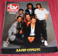 Dire Straits RADIO TV REVIJA Yugoslavian May 1985 VERY RARE - Magazines