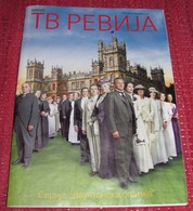 Downton Abbey TV REVIJA Serbian December 2015 RARE - Magazines