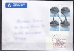 Norway Modern Cover Travelled To Serbia - Lettres & Documents