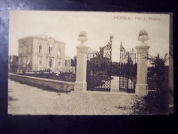 Vicenza: Villa A. Piovene. Cartolina Fp Inizio '900 - Vicenza