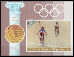 1969	Ajman	361/B77b	1968 Olympic Games In  Mexiko - Zomer 1968: Mexico-City