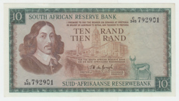 South Africa 10 Rand 1975 XF Pick 113c  113 C - South Africa