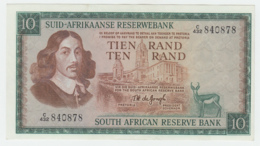 South Africa 10 Rand 1975 UNC Pick 114c  114 C - Sudafrica