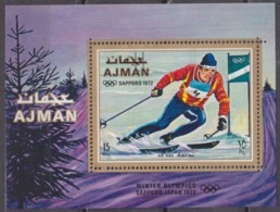 1970	Ajman	668/B222	1972 Olympic Games In Sapporo	8,50 € - Winter 1972: Sapporo