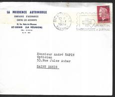 Réunion   Lettre En - Tête Commerciale  Du  01 07 1970   Pour  Saint Denis - Covers & Documents