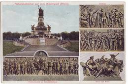 1920 Rüdesheim : Nationaldenkmal Auf Dem Niederwald (Rhein) Farbe - Rhein-Hunsrueck-Kreis