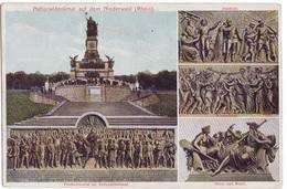 1920 Rüdesheim : Nationaldenkmal Auf Dem Niederwald (Rhein) Farbe - Rhein-Hunsrück-Kreis