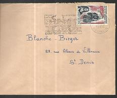 Réunion   Lettre  Du 09 10 1966 Vers  Saint Denis - Storia Postale