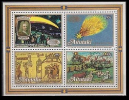 1986	Aitutaki	578-580/B59	Halley's Comet	8,50 € - Oceania