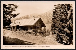 2674 - Berghaus Hütte Edenhofer Gunzersried Sonthofen - Franz Milz - Landpost Landpoststempel - Sonthofen