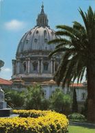 Cp , ITALIE , ROMA , CUPOLA Di S. Pietro Dai Giardini Vaticani - Brücken