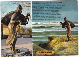 Buren - Het Standbeeld 'Ritskemooi' - Ameland - (Wadden, Holland) - Ameland