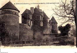 89 . Yonne :  Treigny : Le Chateau De Ratilly . - Treigny