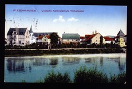 A6110) AK Witzenhausen 1915 Kolonialschule Wilhelmshof Gebraucht - Witzenhausen
