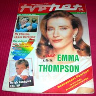 Emma Thompson TVR HET Hungarian August 1996 RARE - Magazines