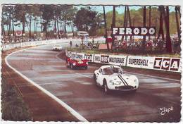 SPORT AUTOMOBILE . LE MANS . CIRCUIT DES 24 HEURES . DANS LES "S" DU TERTRE ROUGE . - Le Mans