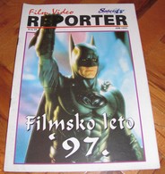 George Clooney As Batman - REPORTER Serbian June 1997 VERY RARE - Magazines