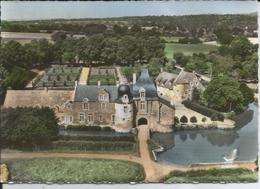 Cpsm, Bais (Mayenne) Château De Montesson, Vue Aérienne - Bais