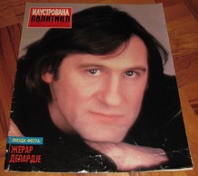 Gerard Depardieu - ILUSTROVANA POLITIKA Yugoslavian February 1991 VERY RARE - Magazines