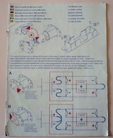 1 LOT COMPRENANT  2 MANUELS MECCANO ( Manque 1ère Et Dernière Pages ) + Divers Documents MECCANO - Voir Les Scans - Meccano