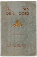 LIVRE  PORCELAINES DE LIMOGES  1937     ANTOINE PERRIER  -    DESSINS JEAN VIROLLE - Limousin