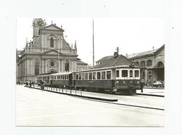 Suisse Berne Train Place De La Gare Bern, Cpm - Berne