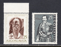 Yugoslavia 1961 Mint No Hinge, Sc# 616,623 , SG , Mi 963,970 - Nuevos