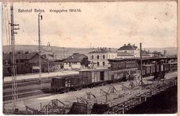 Bebra. Ein Blick Auf Den Bahnhof. Feldpost, Stempel Von 1916. - Bebra