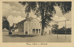 Viersen Stadt U. Festhalle  1918 Envoi à Bourlers Belgique - Viersen