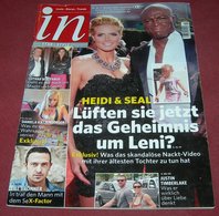 Heidi Klum Seal - IN - German October 2010 VERY RARE - Magazines