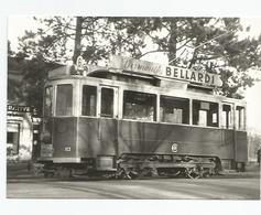 Suisse Genève Tramway A Conches 1948 Pub Vermouth Bellardi , Cpm - Genève