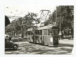 Suisse Genève Tramway Ex Lucerne Au Carrefour Bd James Fazy Rue St Jean 1969, Cpm - Genève