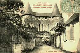 37....indre Et Loire......villeloin Coulange....entrée De L'ancienne Abbaye - Autres & Non Classés