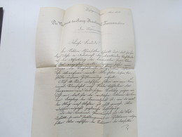 Schweiz 1874 Dokument / Gedruckter Brief Zofingen Der Vorstand Des Aarg. Kantonal Turnvereins - Lettres & Documents