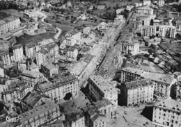 20-CORTE- VUE GENERALE AERIENNE LA PLACE ET COURS PAOLI - Corte