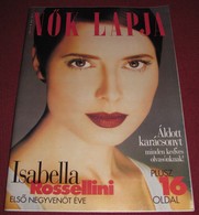 Isabella Rossellini NOK LAPJA Hungarian December 1997 VERY RARE - Magazines