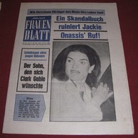 Jackie Onassis KLEINES FRAUEN BLATT Austrian January 1977 ULTRA RARE - Magazines