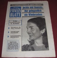 Jackie Onassis KLEINES FRAUEN BLATT Austrian July 1969 ULTRA RARE - Magazines