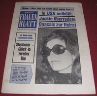 Jackie Onassis KLEINES FRAUEN BLATT Austrian June 1975 ULTRA RARE - Magazines