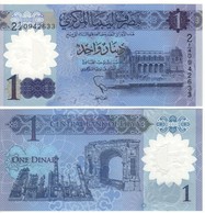 LIBYA  New 1 Dinar   Issued 2019    POLIMER  UNC - Libye