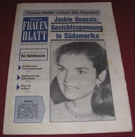 Jackie Onassis KLEINES FRAUEN BLATT Austrian September 1972 ULTRA RARE - Magazines
