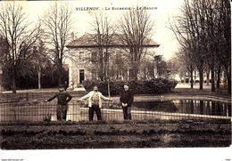 77 . Seine Et Marne . Villenoy : La Sucrerie : Le Bassin . - Villenoy