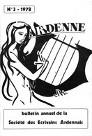 ARDENNE - Bulletin N°3 - 1978 - Champagne - Ardenne