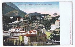 CAVA DE' TIRRENI - CORPO DI CAVA E S.S. TRINITA - EDIZ. RAGOZINO 1900s ( 3212 ) - Cava De' Tirreni