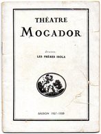 B001 - Theatre Mogador - Saison 1927 1928 Rose Marie - Pub Revillon ( Couverture Dechirée) - Programme