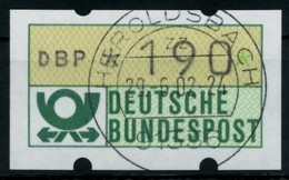 BRD ATM 1981 Nr 1-1-190 Gestempelt X756C7A - Distributori